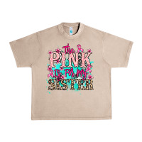 French Oak The pink is for my sister Cancer Awareness Urban Heavy Tee - HowdyJamesFarm