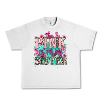 Lunar Rock The pink is for my sister Cancer Awareness Urban Heavy Tee - HowdyJamesFarm