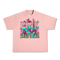 Salmon The pink is for my sister Cancer Awareness Urban Heavy Tee - HowdyJamesFarm