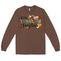 Chestnut one thankful teacher Long Sleeve Tee - CowGirlArtShop