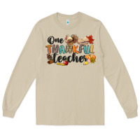 Mushroom one thankful teacher Long Sleeve Tee - CowGirlArtShop