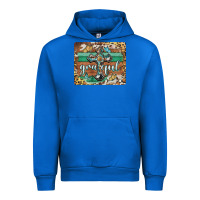 Cobalt grateful cross Urban Hoodie - BarkalooDesign