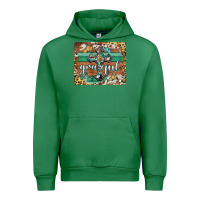 Emerald grateful cross Urban Hoodie - BarkalooDesign