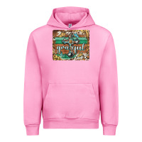Fuchsia Pink grateful cross Urban Hoodie - BarkalooDesign