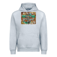 Heather Grey grateful cross Urban Hoodie - BarkalooDesign