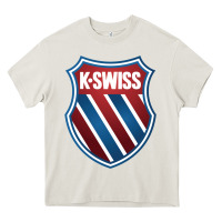 Cream k.swiss Heavy Core Tee - lanVoArt