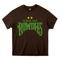 Chocolate Brown the tampa bay rowdies fitted Heavy Core Tee - lanVoArt