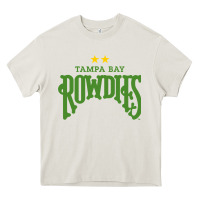 Cream the tampa bay rowdies fitted Heavy Core Tee - lanVoArt