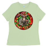 Matcha christmas navajo churro sheep Ladies Tee - LillyAllenDesigns