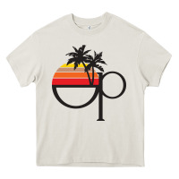 Cream ocean pacific Heavy Core Tee - lanVoArt