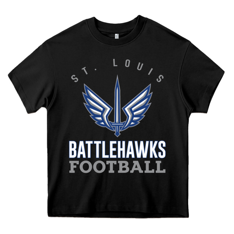 Stl Battlehawks Football! Xfl Heavy Core Tee by lanVoArt | Teevron