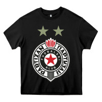 Black fk partizan Heavy Core Tee - lanVoArt