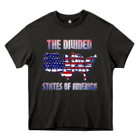The Divided States Of America Political Humor Usa Map T Shirt Heavy Core Tee | Teevron