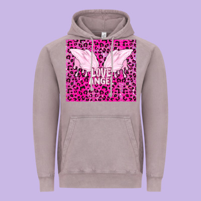 Love Angel Vintage Hoodie Designed By Tumblerdesignbyshophia