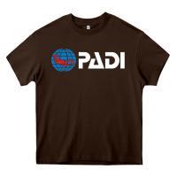 Chocolate Brown padi Heavy Core Tee - lanVoArt