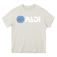 Cream padi Heavy Core Tee - lanVoArt