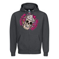 Smoke Coffee is my Valentine Zipper Hoodie - CowhideDigitalArt