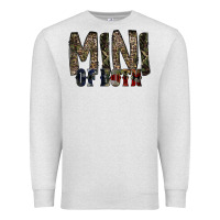 Oatmeal Heather mini of both Premium Sweatshirt - RacoonDesign