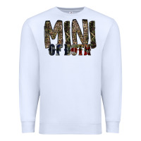 White mini of both Premium Sweatshirt - RacoonDesign