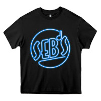 Black seb's   la la land Heavy Core Tee - lanVoArt