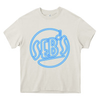 Cream seb's   la la land Heavy Core Tee - lanVoArt