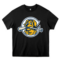 Black the charleston riverdogs Heavy Core Tee - lanVoArt