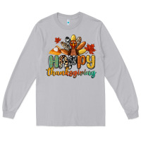 Moon Dust happy thanksgiving Long Sleeve Tee - CowGirlArtShop