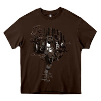 Chocolate Brown scout trooper Heavy Core Tee - lanVoArt