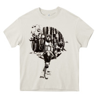 Cream scout trooper Heavy Core Tee - lanVoArt