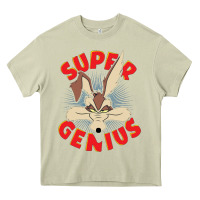 Mossy coyote super genius  1 Heavy Core Tee - lanVoArt