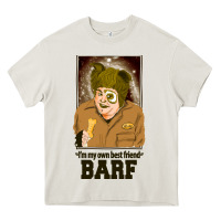 Cream spaceballs   barf Heavy Core Tee - lanVoArt