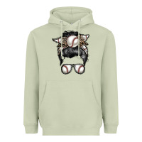 Matcha baseball mom Heavyweight Hoodie - RacoonDesign
