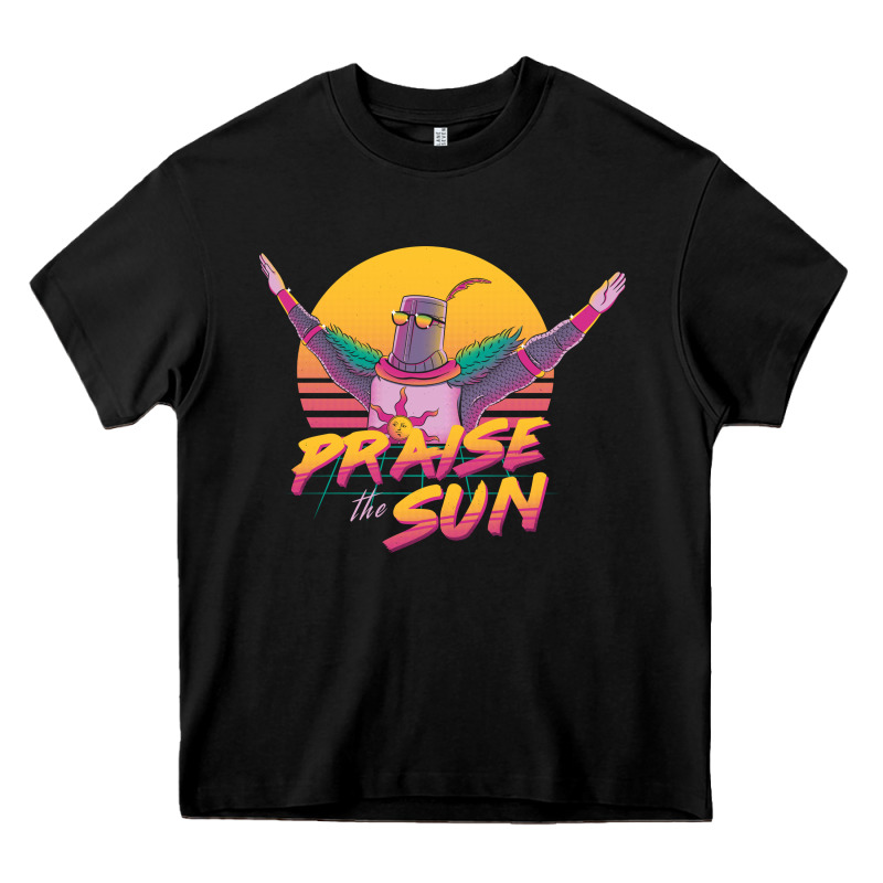 Praise The Sun Heavy Core Tee by lanVoArt | Teevron