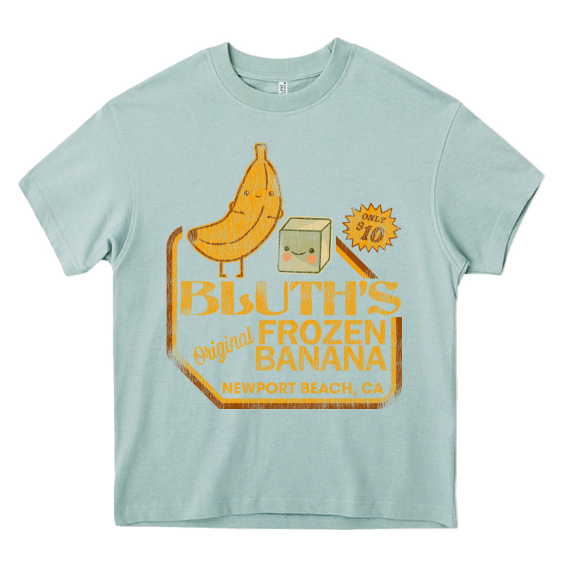 Retro Distressed Bluth's Banana Stand Heavy Core Tee by lanVoArt | Teevron