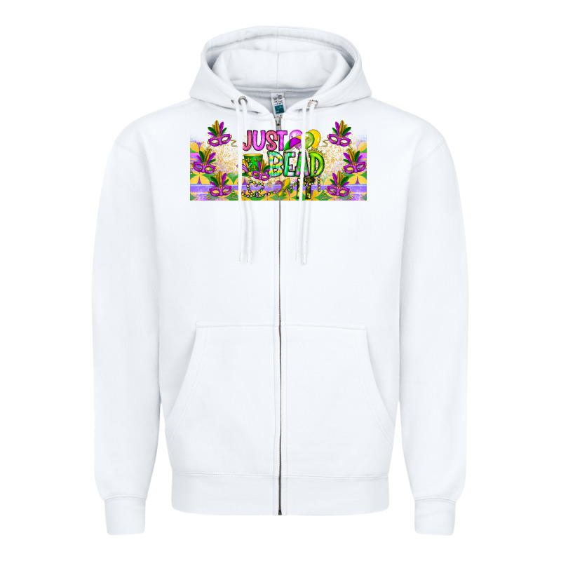 Just Bead Zipper Hoodie by CowhideDigitalArt | Teevron