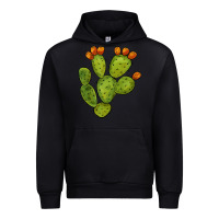 Black cactus Urban Hoodie - BarkalooDesign