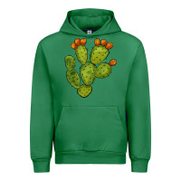 Emerald cactus Urban Hoodie - BarkalooDesign