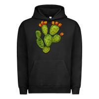 Pigment Black cactus Urban Hoodie - BarkalooDesign
