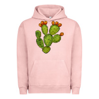 Pigment Salmon cactus Urban Hoodie - BarkalooDesign