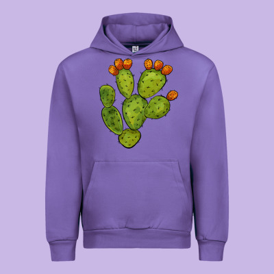 Cactus Urban Hoodie Designed By Barkaloodesign
