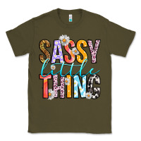 Army Green sassy little thing Classic Tee - RanaPortraitStore