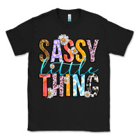 Black sassy little thing Classic Tee - RanaPortraitStore
