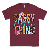 Burgundy sassy little thing Classic Tee - RanaPortraitStore
