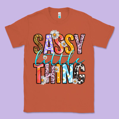 Sassy Little Thing Classic Tee Designed By Ranaportraitstore