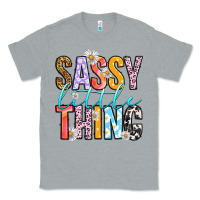 Heather Grey sassy little thing Classic Tee - RanaPortraitStore