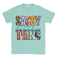 Seafoam sassy little thing Classic Tee - RanaPortraitStore
