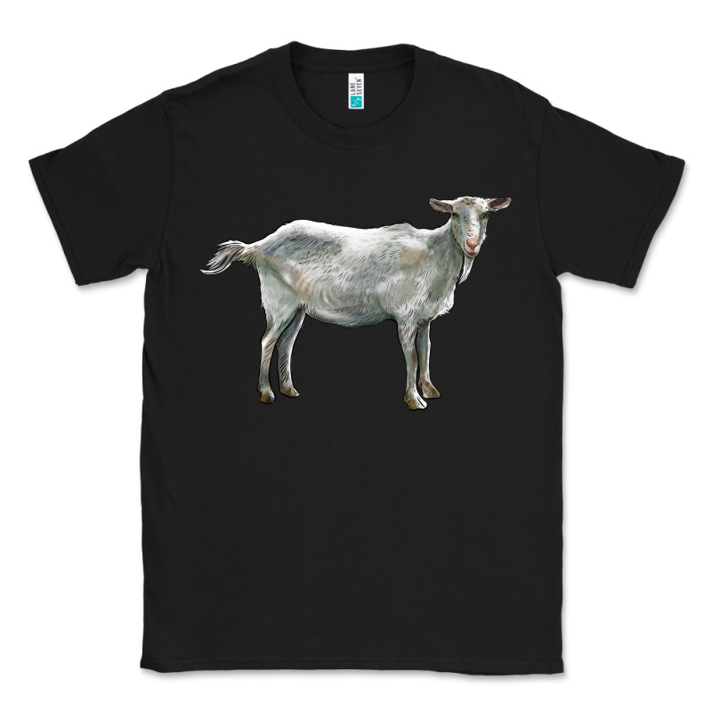 Saanen Goat Classic Tee by LillyAllenDesigns | Teevron