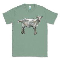 Sage saanen goat Classic Tee - LillyAllenDesigns