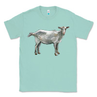 Seafoam saanen goat Classic Tee - LillyAllenDesigns
