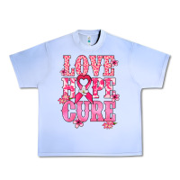Grape Ice Love Hope Cure Cancer Awareness Urban Heavy Tee - HowdyJamesFarm